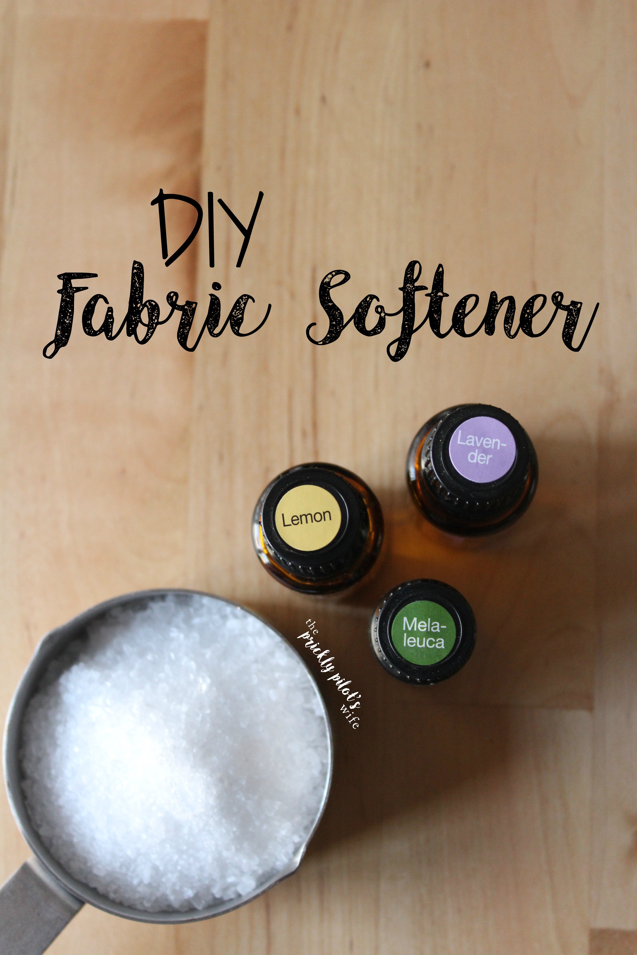 Make Your Own DIY Fabric Softener With Essential Oils